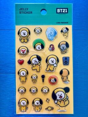 BT21 CHIMMY Jelly Stickers